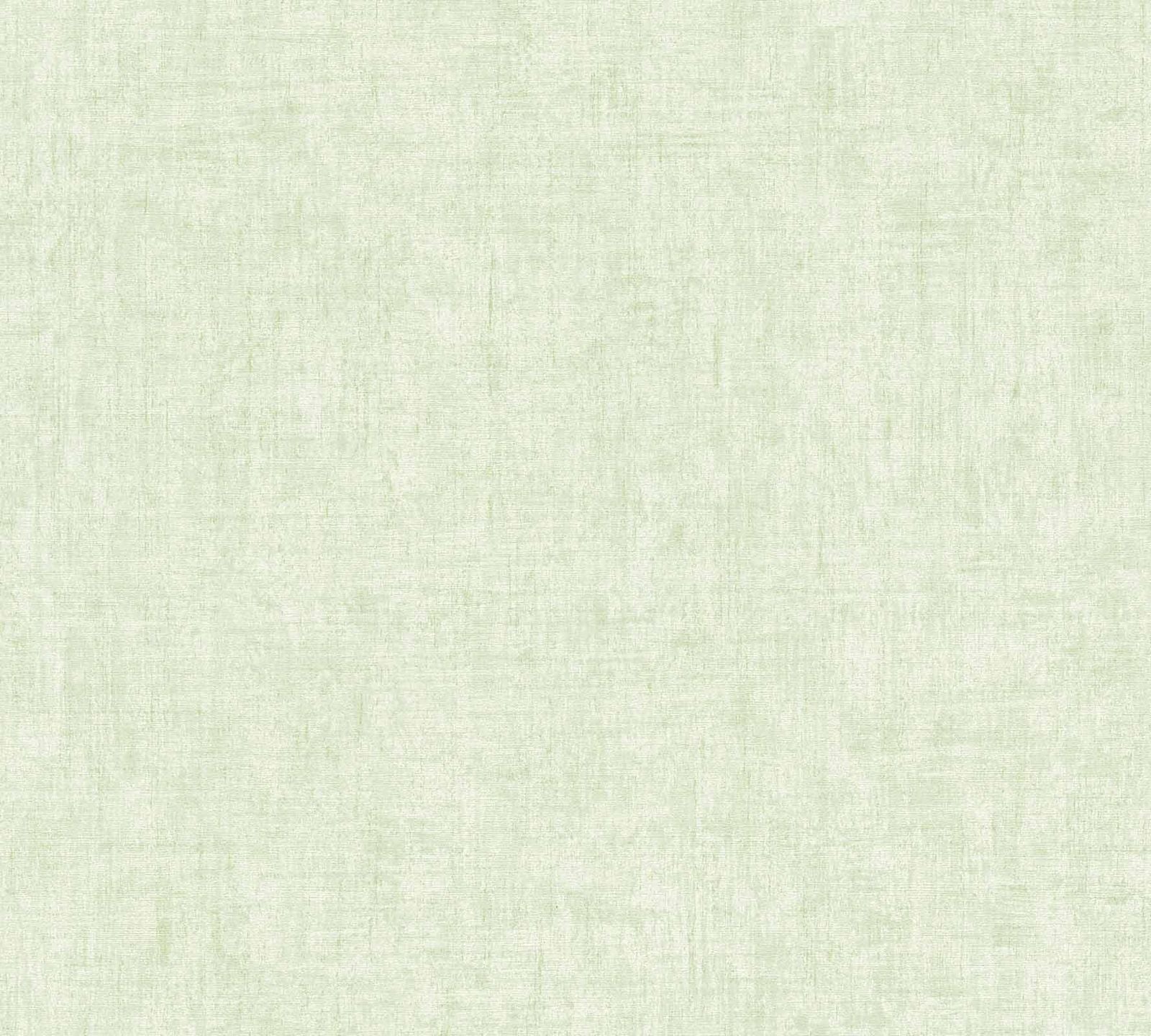 A.S. Creation Tapete Vlies Einfarbig Meliert Hellgrün Weiss 37334-2