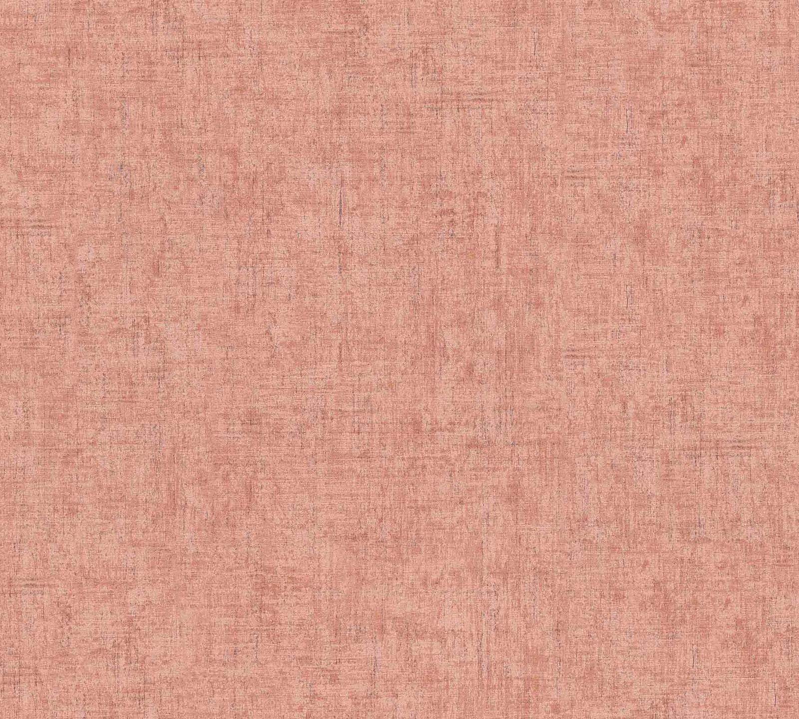 A.S. Creation Tapete Vlies Einfarbig Meliert Lachs-rot Grau 37334-3