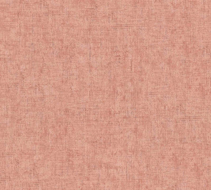 A.S. Creation Tapete Vlies Einfarbig Meliert Lachs-rot Grau 37334-3