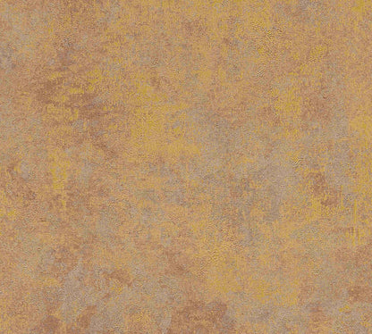  Tapete Vlies Einfarbig Mit Struktur Orange Kupfer 37425-3