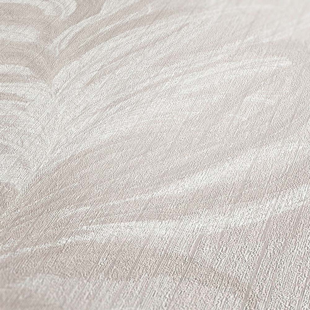  Tapete Vlies Federn Klassik Creme Weiß 38009-1