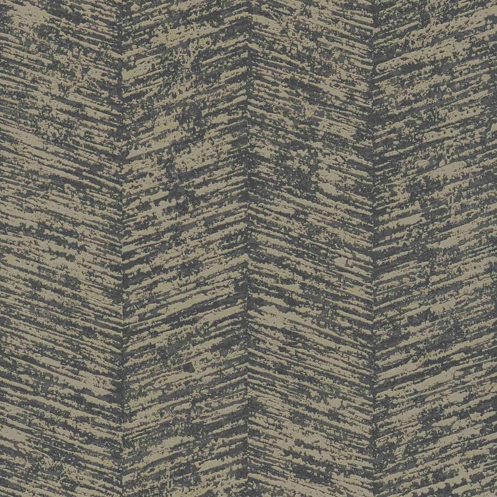 A.S. Creation Tapete Vlies Fischgrät Grafisch Dunkelgrau Braun 38697-1