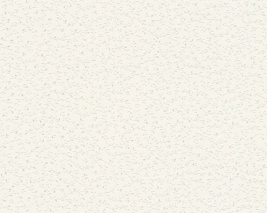 A.S. Creation Tapete Vlies Floral Blätter Grau Glitzer 37265-1