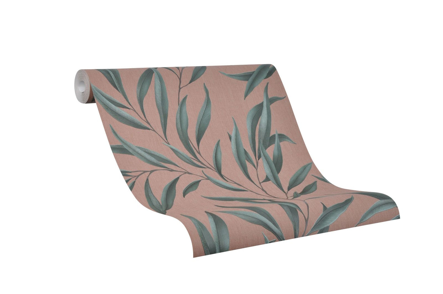  Tapete Vlies Floral Blätter Rot-braun Grün Marburg 32205