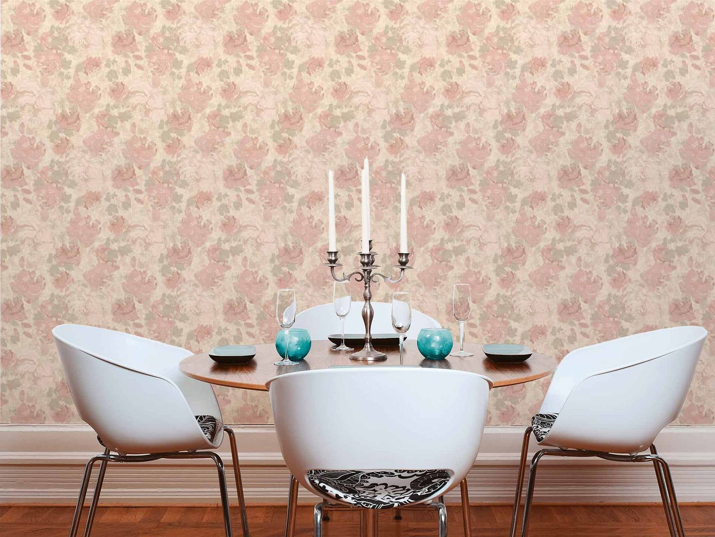 A.S. Creation Tapete Vlies Floral Blüten Rosa Beige Character 36772-4