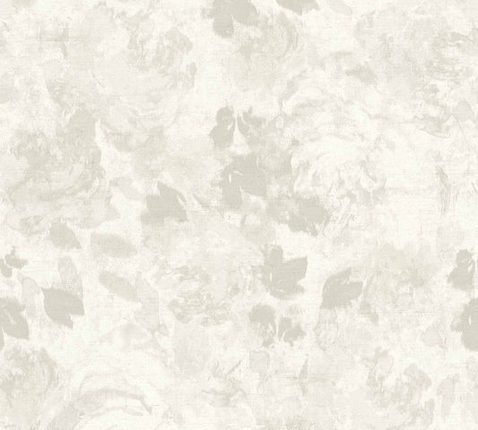 A.S. Creation Tapete Vlies Floral Blüten Weißgrau Character 36772-1