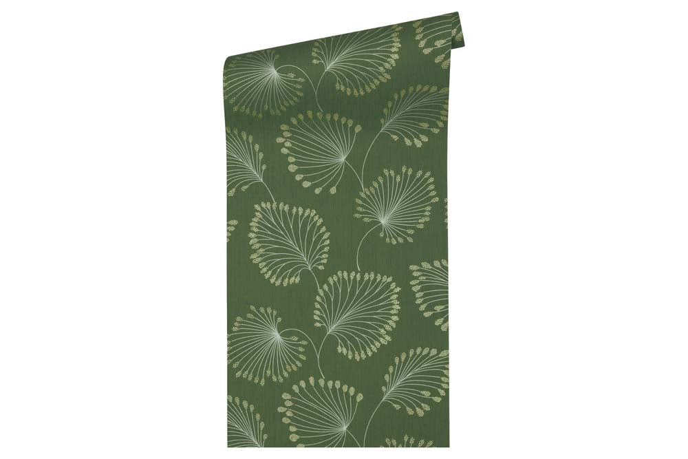  Vlies Tapete Blatt Natur Grün Gold Architects Paper 33371-1