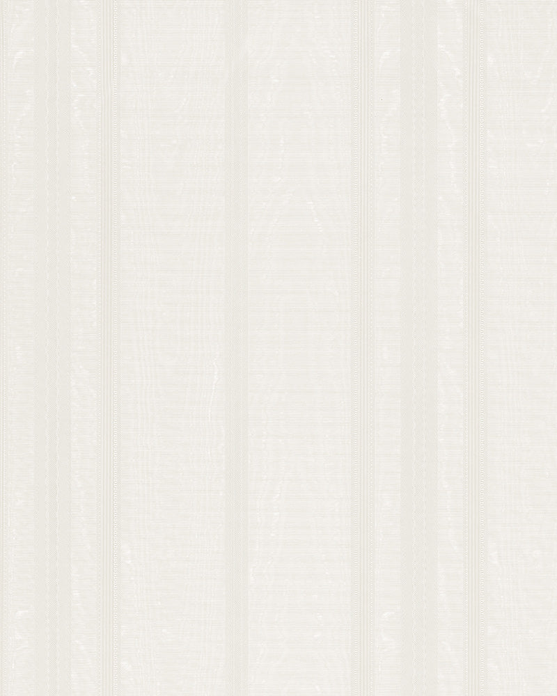 Vliestapete Gestreift Satin Cremeweiss Glanz 30628