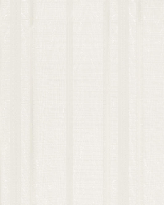 Vliestapete Gestreift Satin Cremeweiss Glanz 30628
