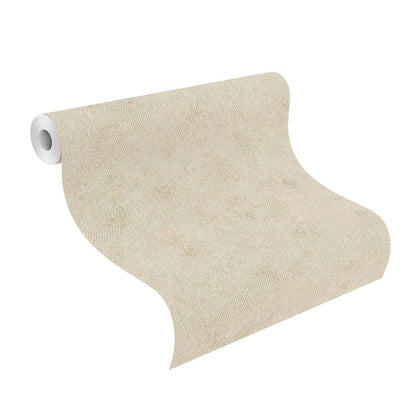  Tapete Vlies Highlands Schlangen Motiv Creme Gold 550665
