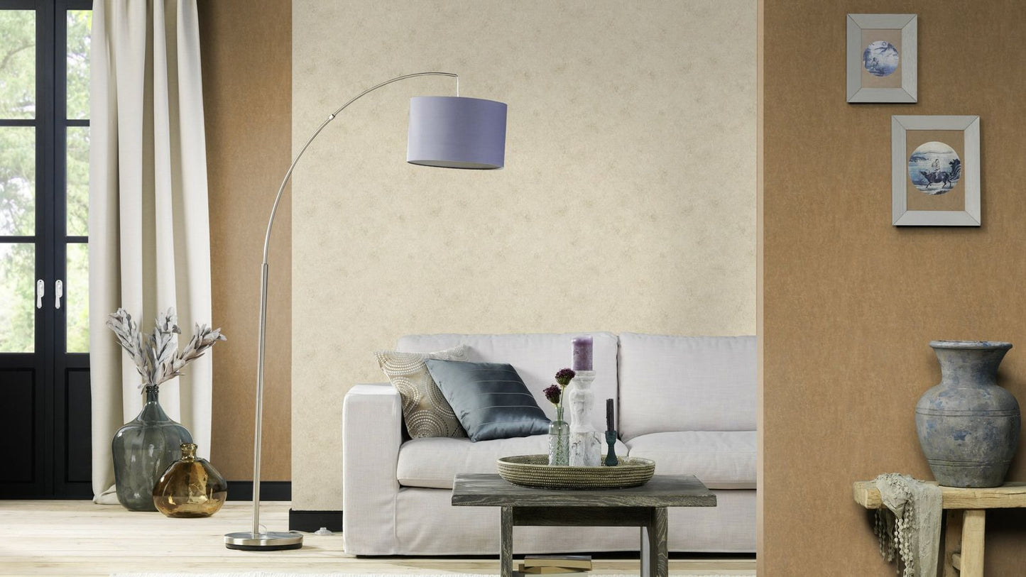  Tapete Vlies Highlands Schlangen Motiv Creme Gold 550665