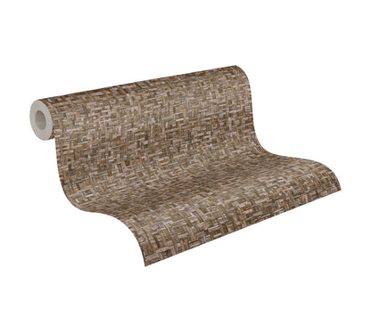  Tapete Vlies Holz-Optik Braun Jungle Chic 37706-1