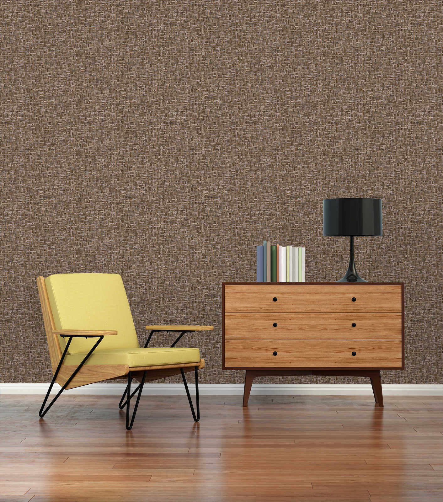  Tapete Vlies Holz-Optik Braun Jungle Chic 37706-1
