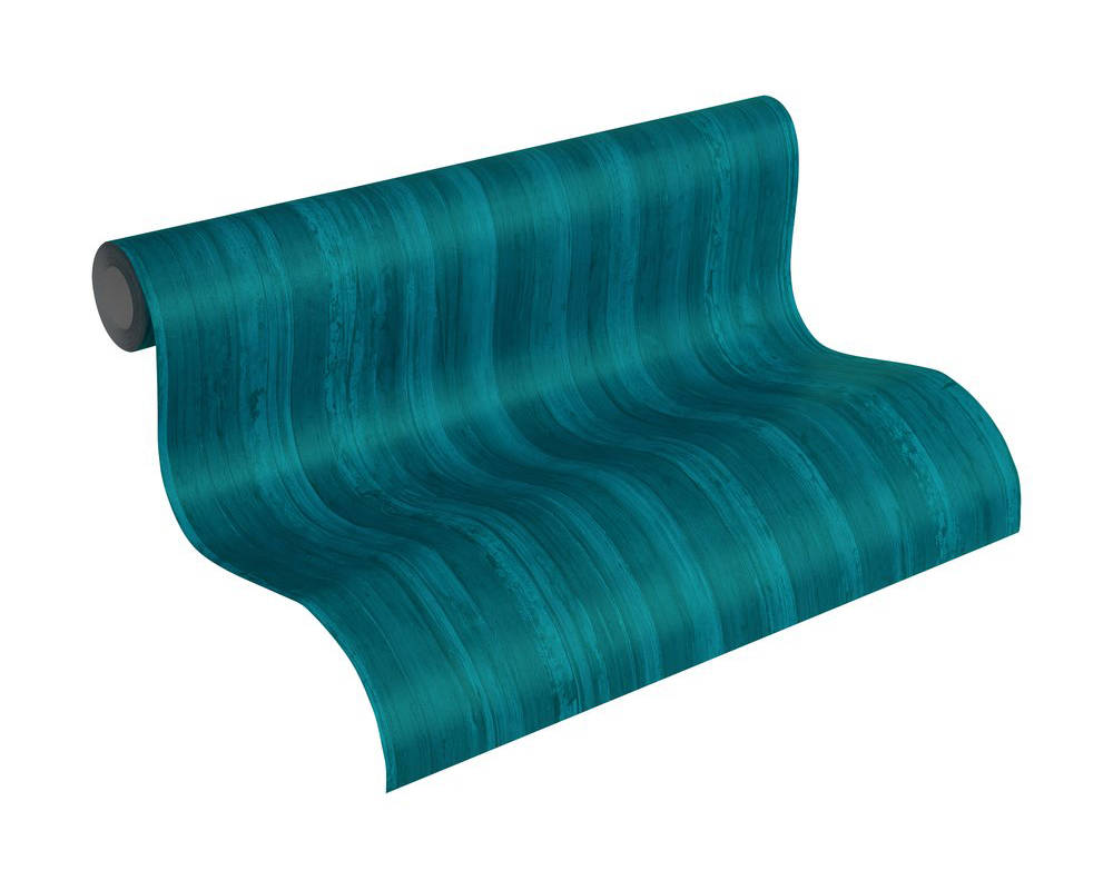 A.S. Creation Tapete Vlies Holzoptik Holz AS Creation Blau 32714-5