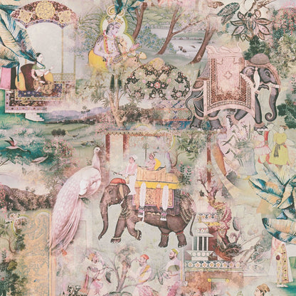 A.S. Creation Tapete Vlies Indien Muster Gelb Bunt 38173-2