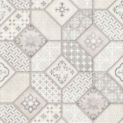  Tapete Vlies Kacheln Orient Beige Grau Erismann 6315-02