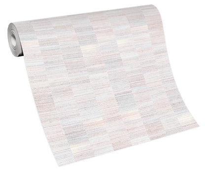  Tapete Vlies Kacheln Used Look Rosa Beige Grau 10249-05