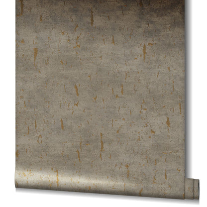  Tapete Vlies Meliert Strukturtapete Greige Metallic 85767