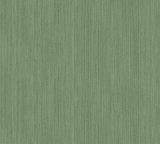 A.S. Creation Tapete Vlies Michalsky Uni Striche Grün 37987-5