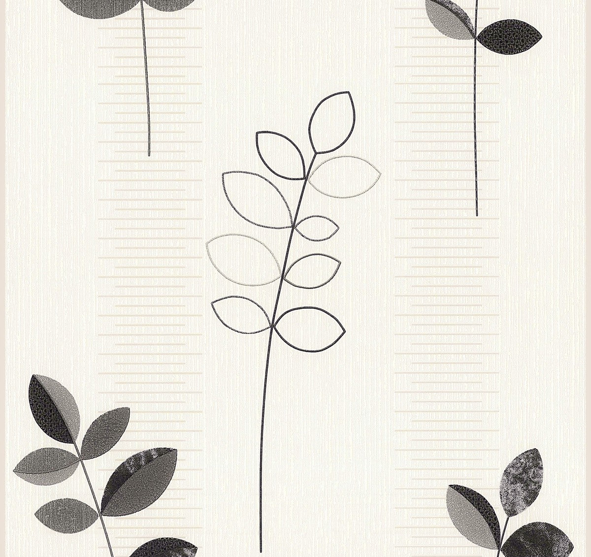  Tapete Vlies Natur Grau P+S Happiness 13327-30