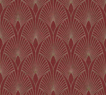  Tapete Vlies New Walls Retro Rot Gold Metallic 37427-4