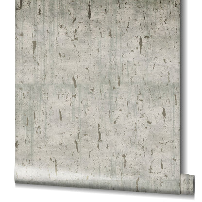  Tapete Vlies Patina Kork Grau Gold Metallic 85750
