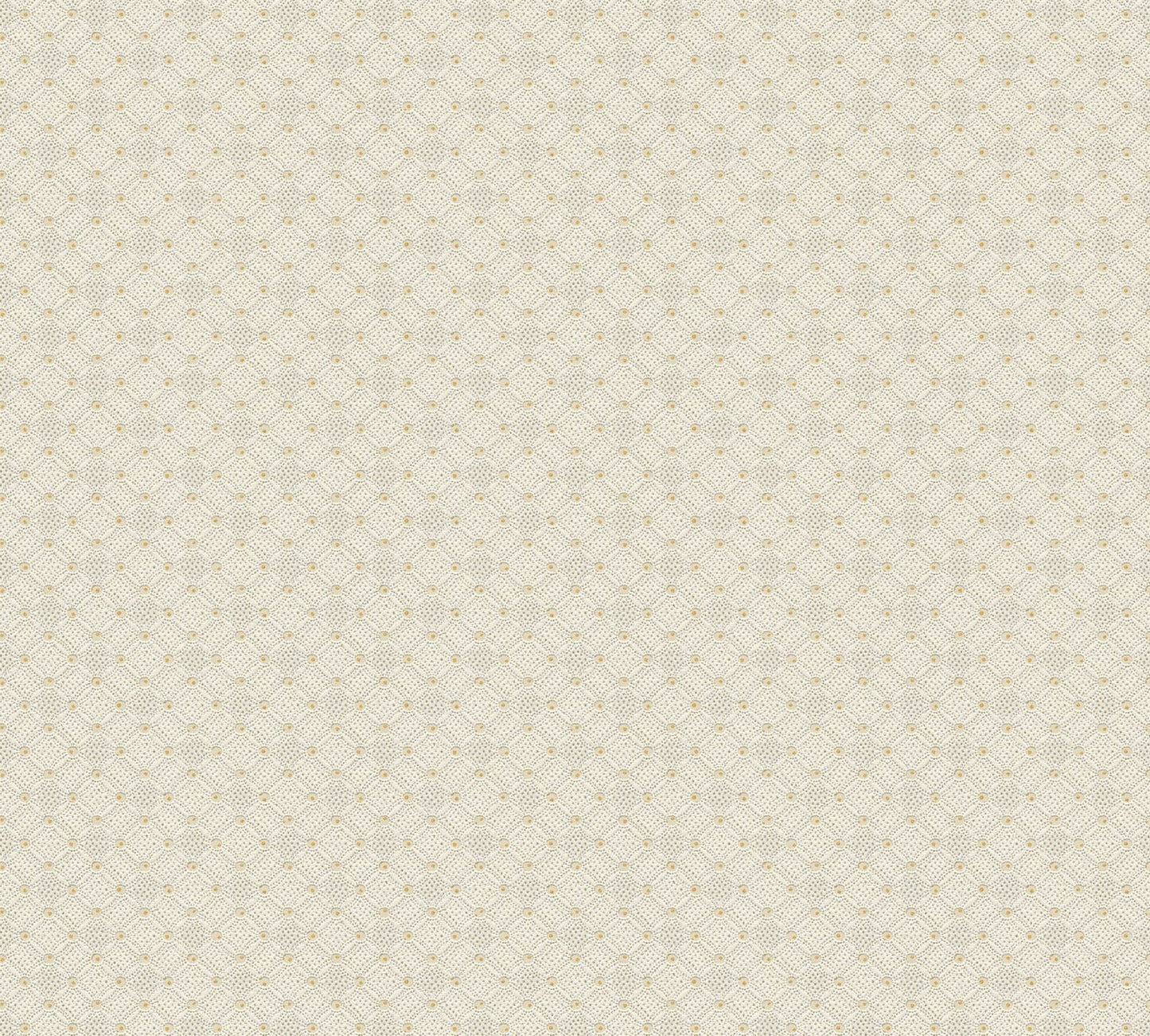 A.S. Creation Tapete Vlies Punkte Kreise Cremeweiß Gold 37468-3