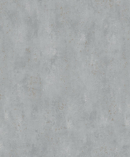  Tapete Vlies Putz-Optik Metallic Grau Gold 32615