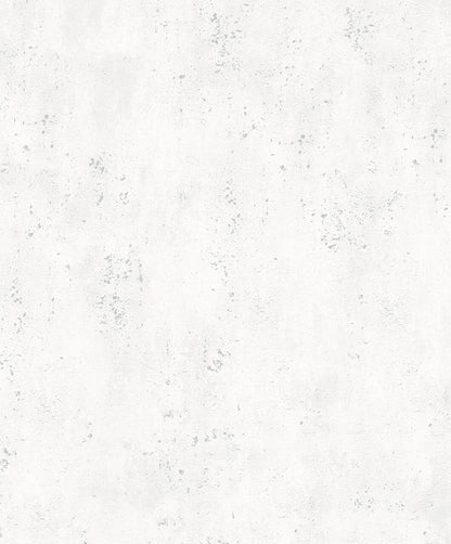  Tapete Vlies Putz-Optik Metallic Weiss Silber 32612