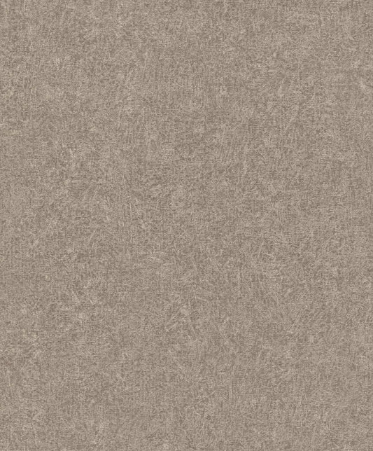  Tapete Vlies Rasch Einfarbig Struktur Dunkel-taupe 554519