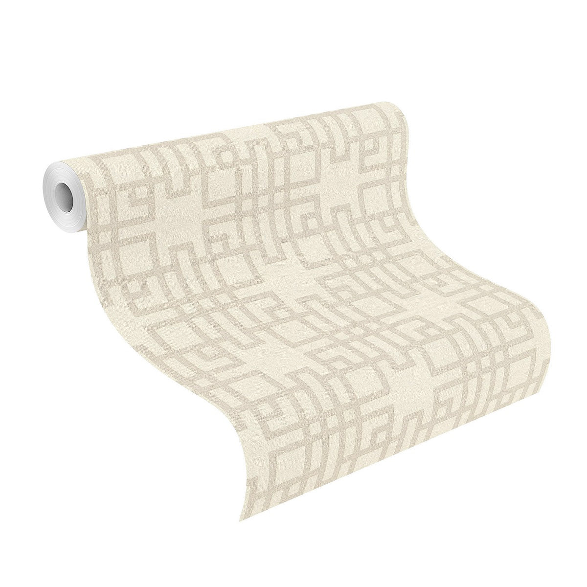  Tapete Vlies Rasch Grafik-Design Taupe Weiß 409239