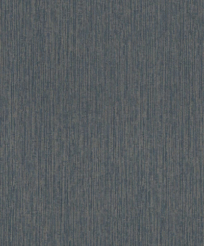  Tapete Vlies Rasch Leinen Struktur Blau Gold 484281