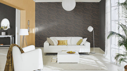  Tapete Vlies Rasch Marmor Schwarz Gold Metallic 428964