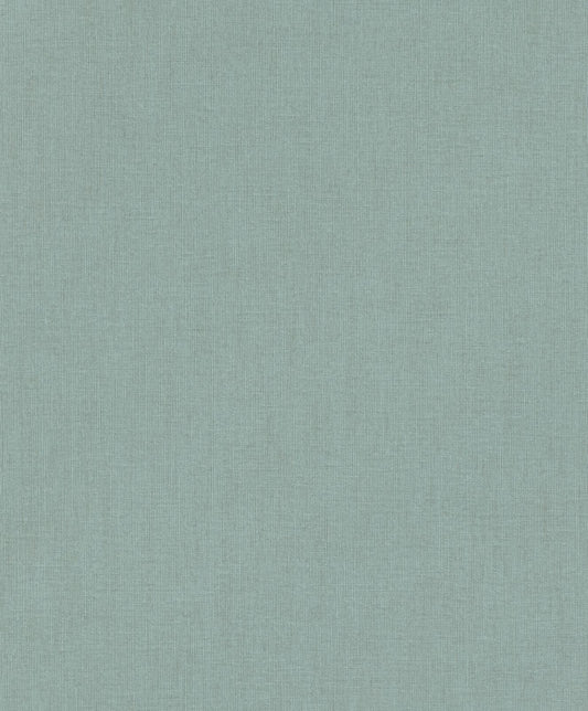 Tapete Vlies Rasch Uni Textil Blau-grau 484595