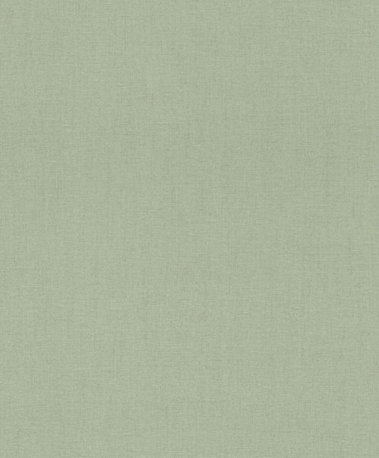  Tapete Vlies Rasch Uni Textil Grün 484588