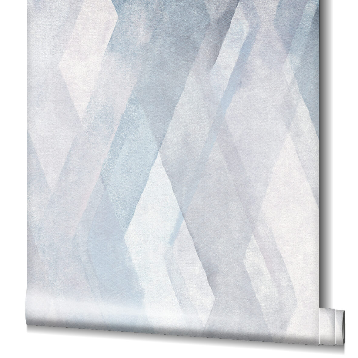  Tapete Vlies Rauten Grafik Blau Weiss Grau Shades 32448