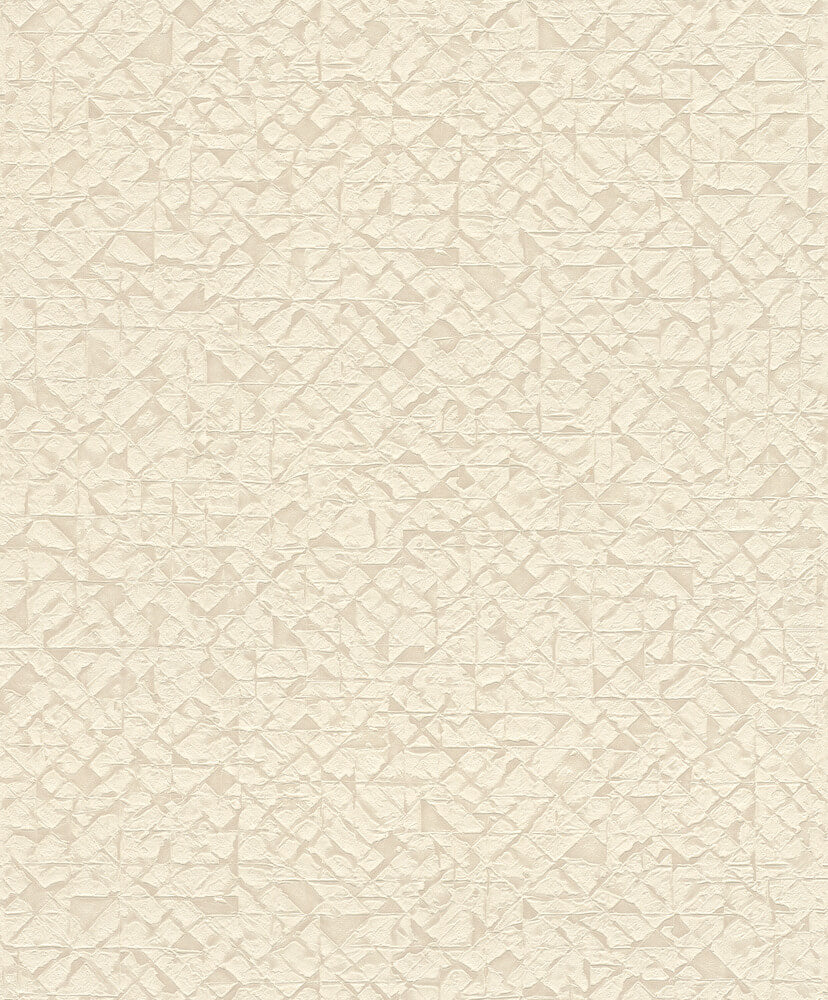  Tapete Vlies Rauten Grafisch Creme Rasch 704334
