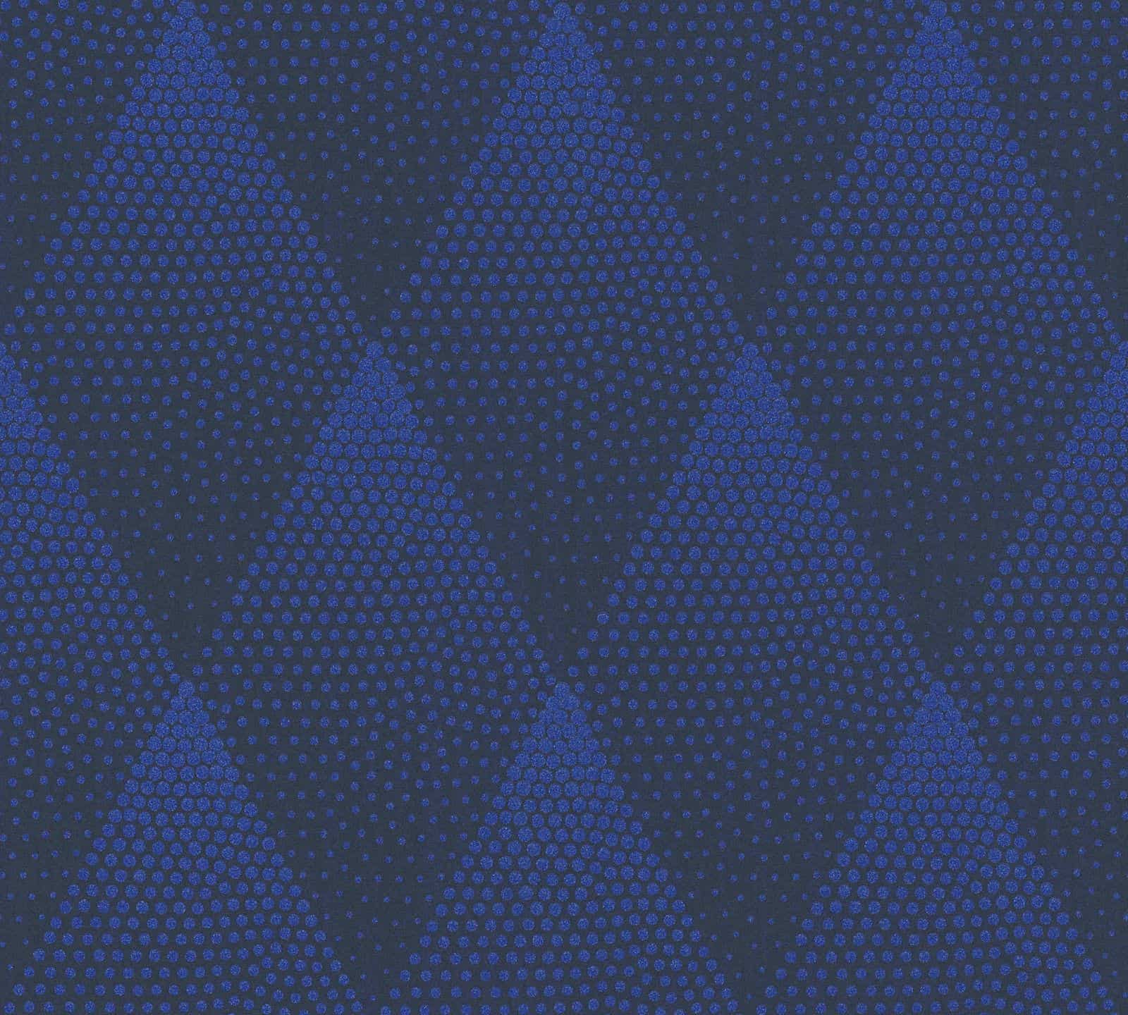  Tapete Vlies Rautenformen Blau Schwarz Glitzer 37419-1