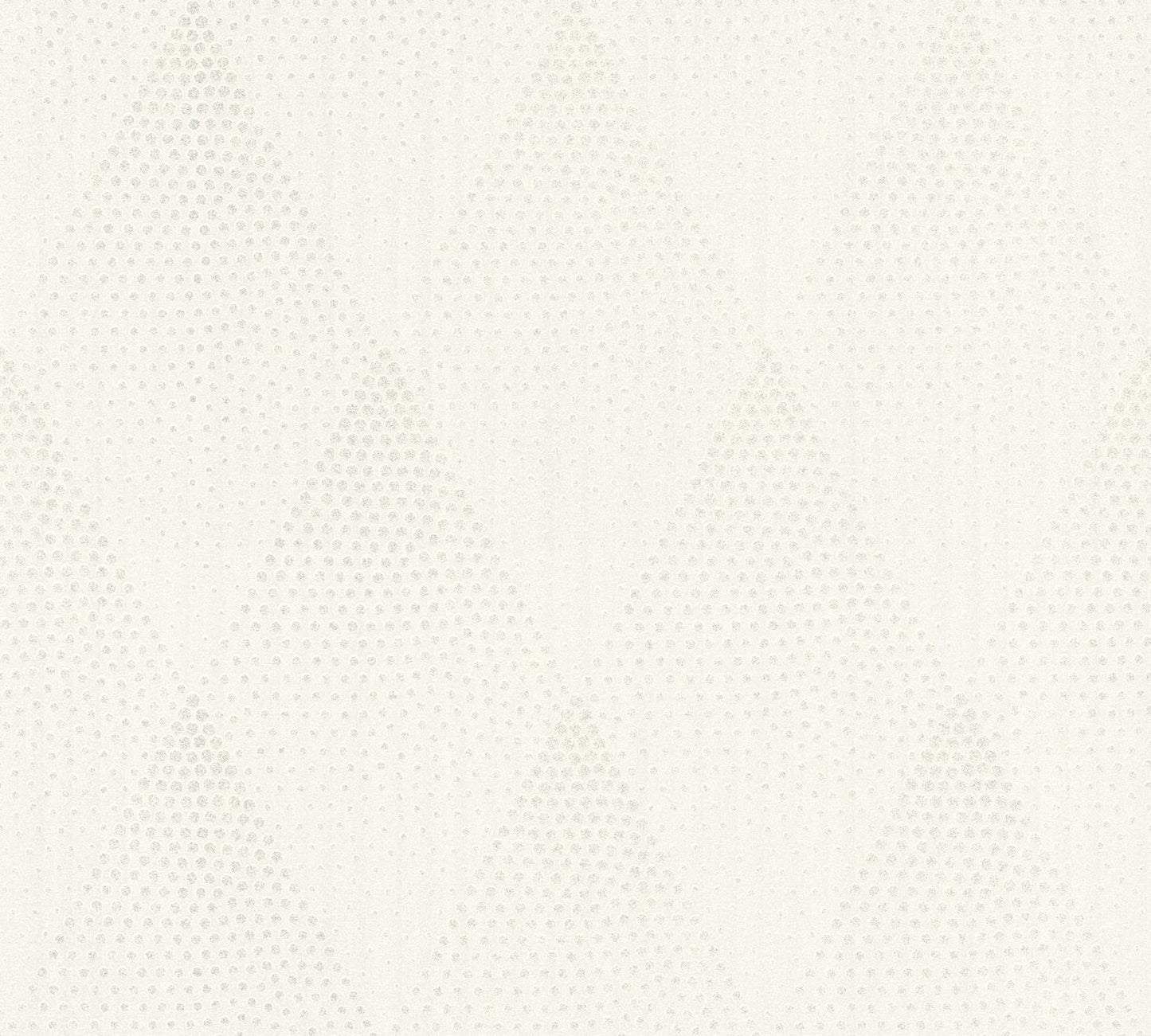  Tapete Vlies Rautenformen Grauweiß Glitzer 37419-2