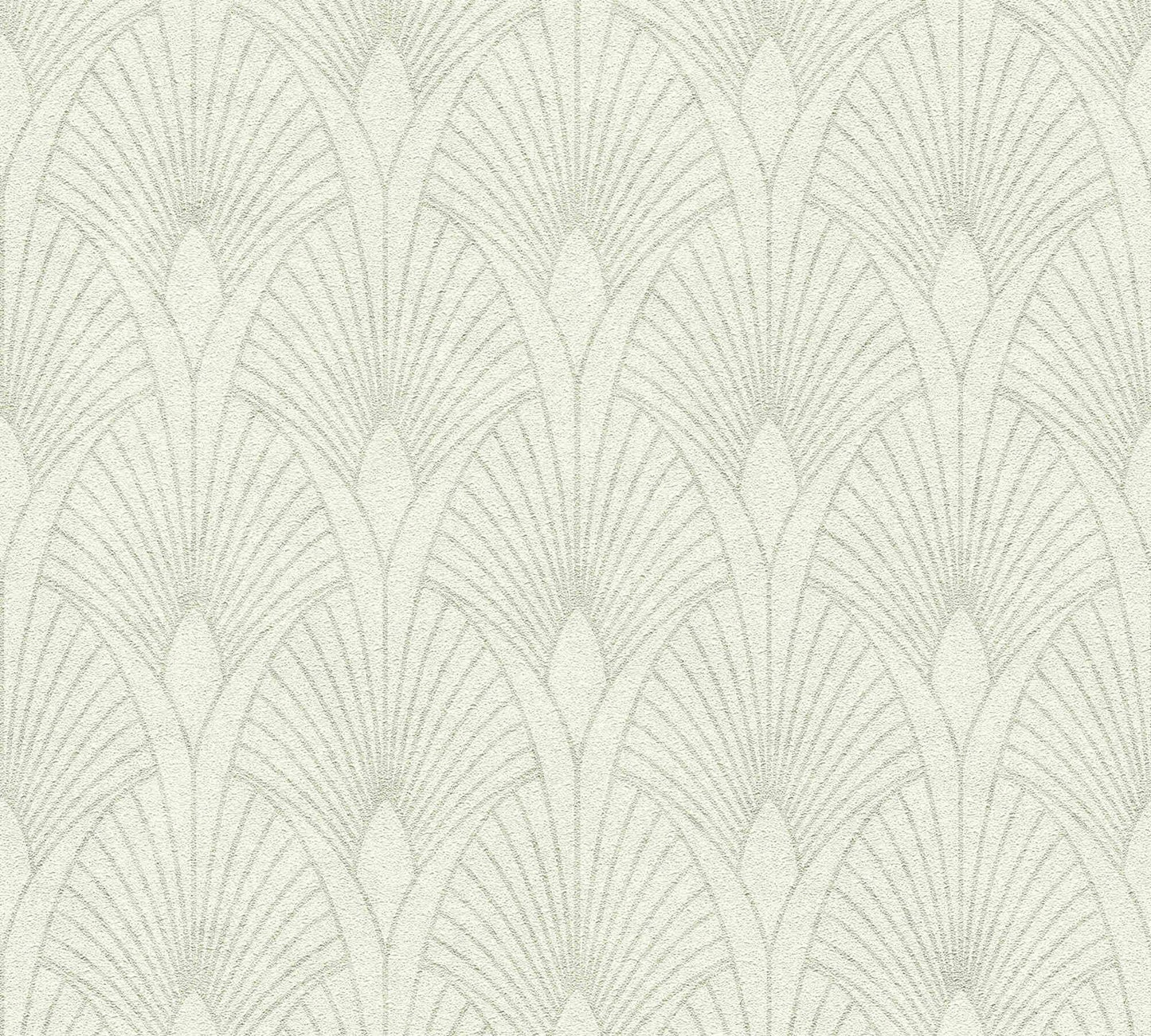  Tapete Vlies Retro Grauweiss Silber Metallic 37427-1