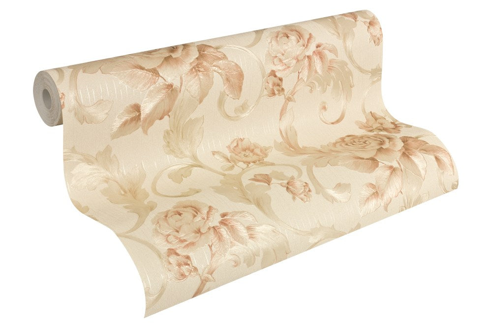  Tapete Vlies Architects Paper Rosen Beige Glanz 95983-3