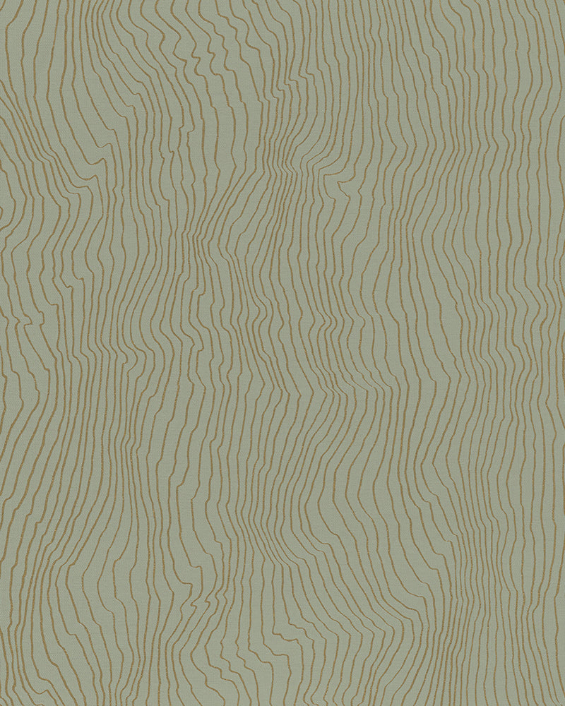  Tapete Vlies SCHÖNER Wohnen Grün Gold Wellen 31834