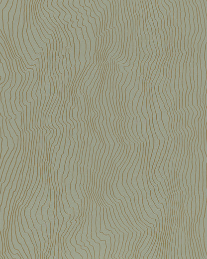  Tapete Vlies SCHÖNER Wohnen Grün Gold Wellen 31834