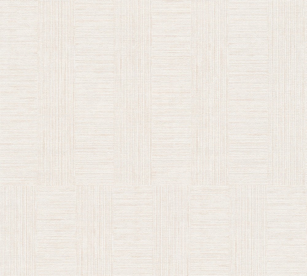 A.S. Creation Tapete Vlies Streifen Striche Creme Metallic 38026-1