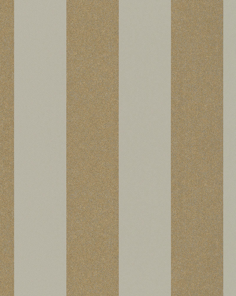  Tapete Vlies Streifen Braungrau Gold Metallic 31323