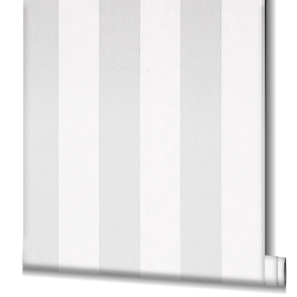  Tapete Vlies Streifen Hellgrau Weiss Novamur 82258