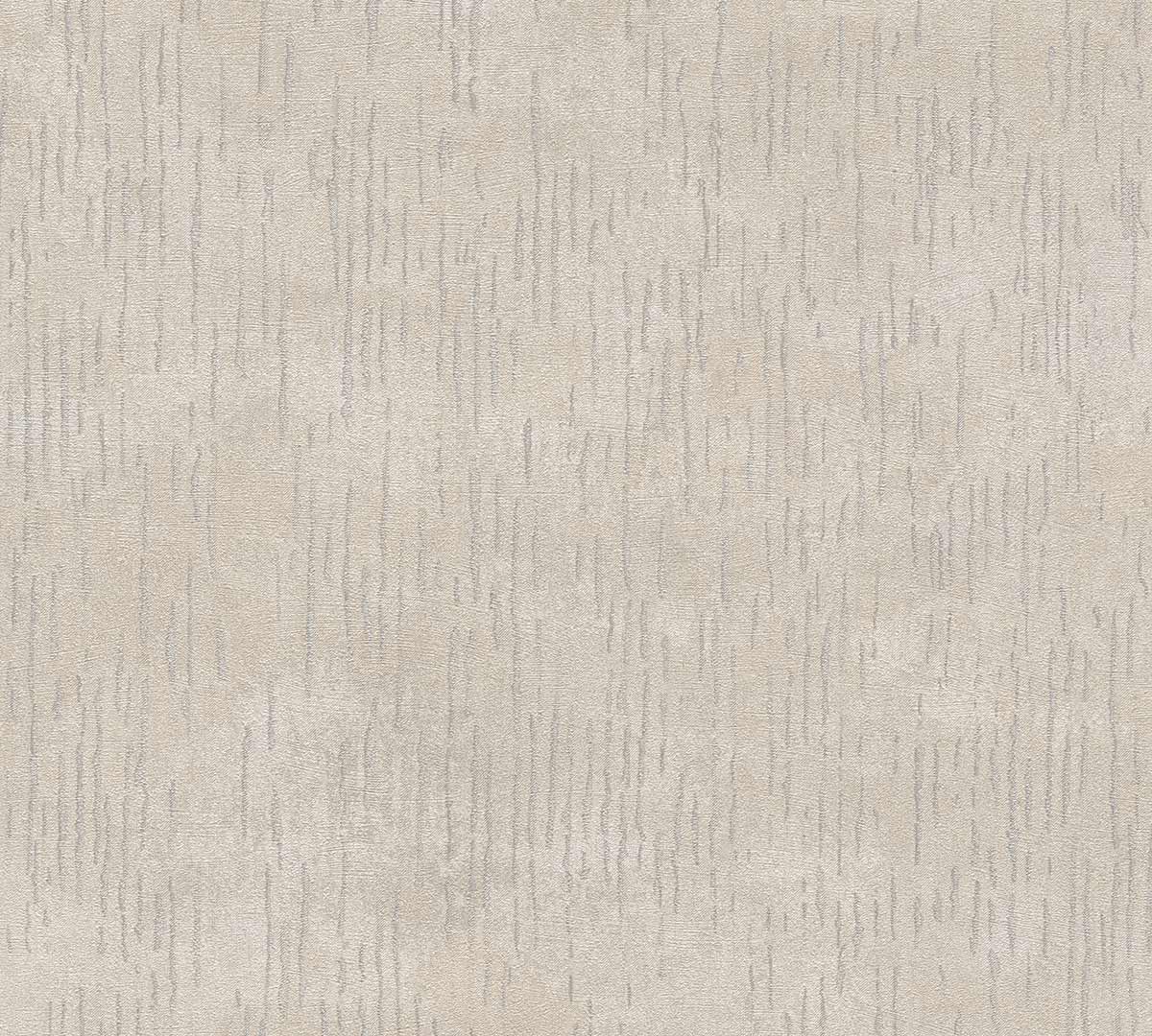  Tapete Vlies Striche Struktur Beige Silber Glitzer 38199-1