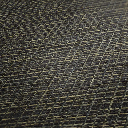  Tapete Vlies Struktur Bast Schwarz Grün Gelb 38527-3