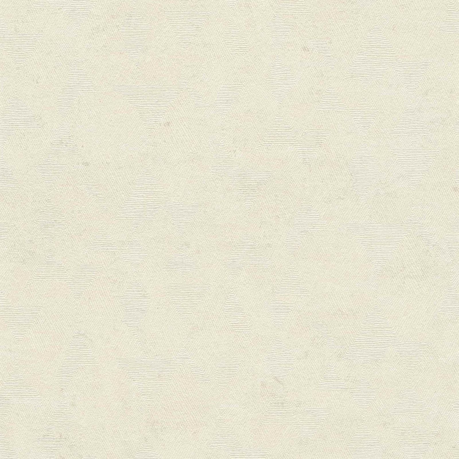 A.S. Creation Tapete Vlies Struktur Geometrisch Creme-weiß 38698-1