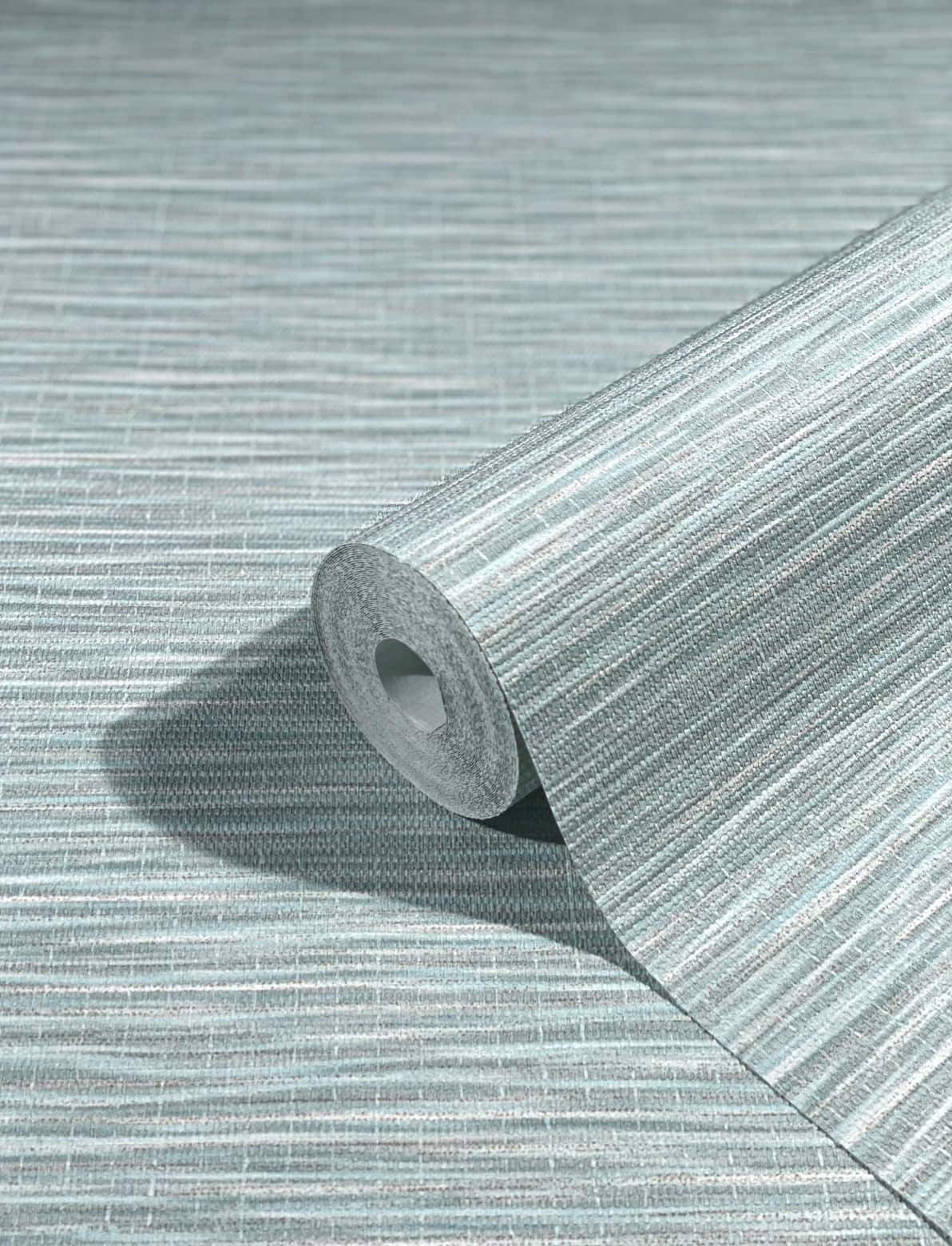  Tapete Vlies Struktur Textil Natur Grau-blau Weiss 33321